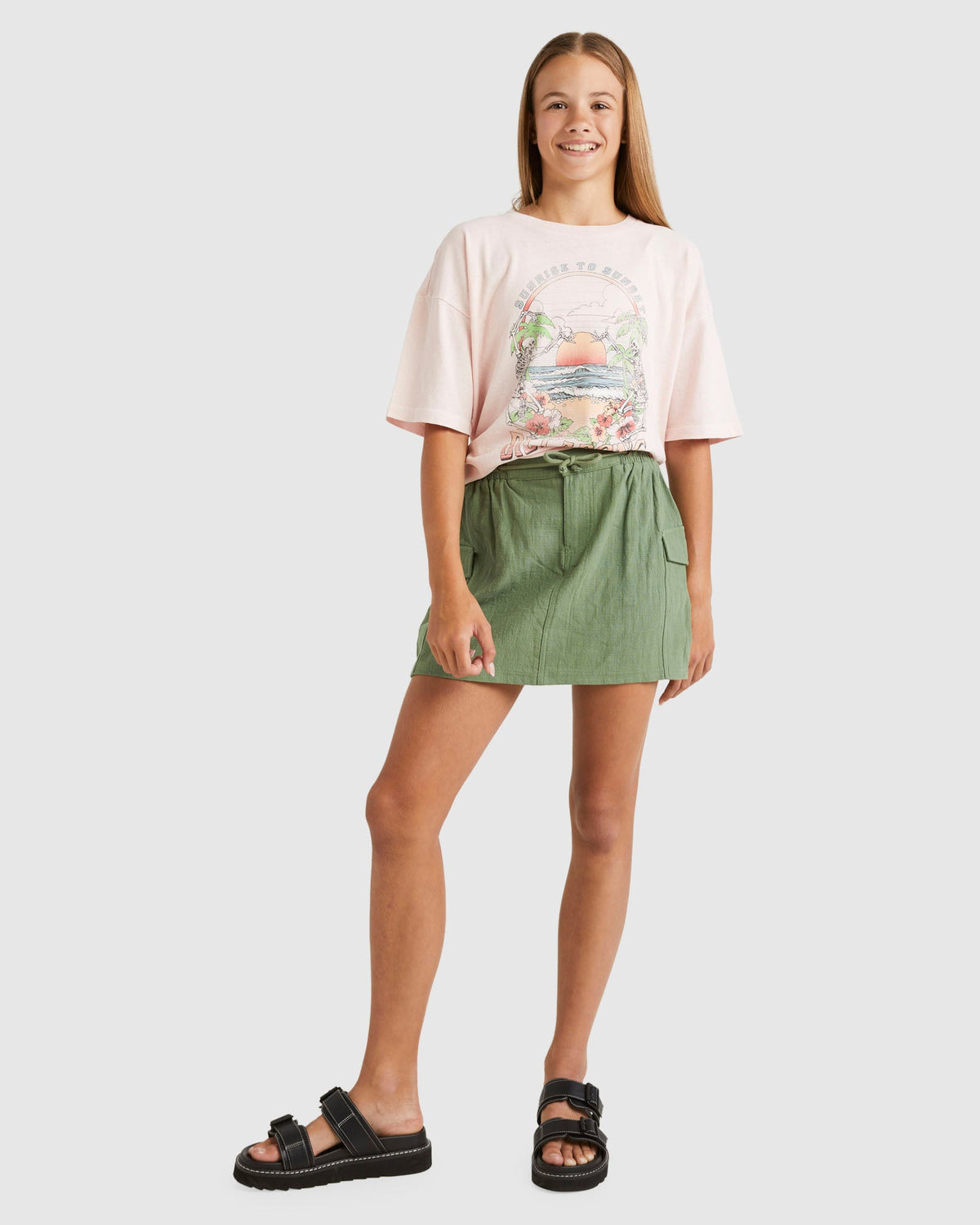 Girls 6-14 Love Always Mini Skirt