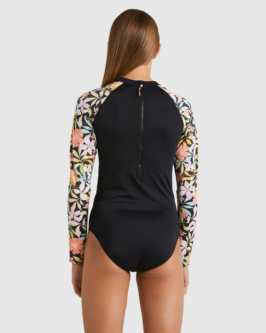 Girls 6-14 Sweet Talkin Long Sleeve Rash Vest