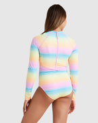 Girls 2-16 Vista Dreamin Long Sleeve Rash Vest