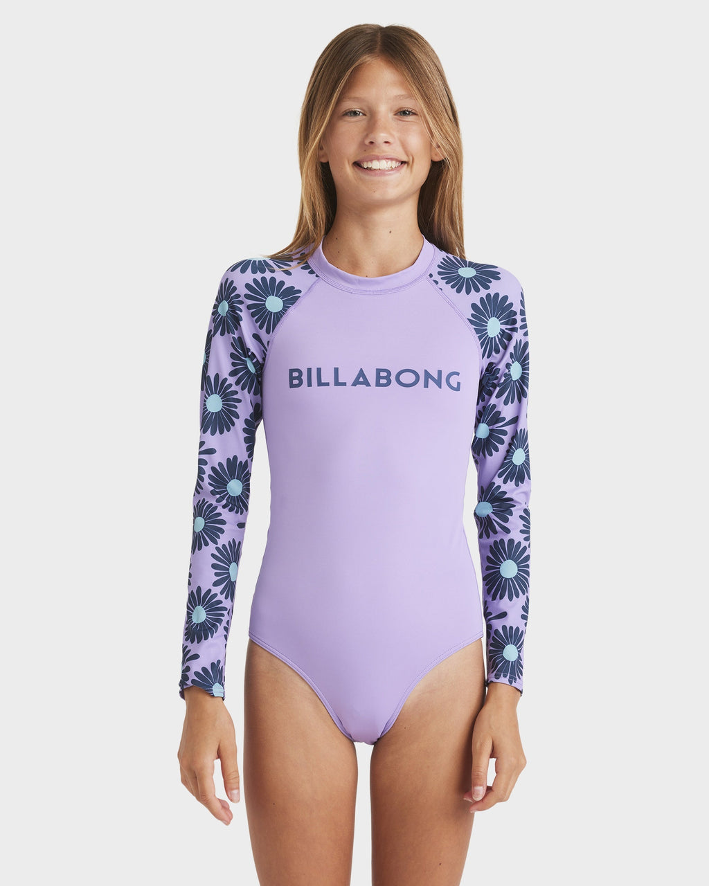 Girls 6-16 Fresh Daze Long Sleeve Rash Vest