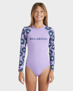 Girls 6-16 Fresh Daze Long Sleeve Rash Vest