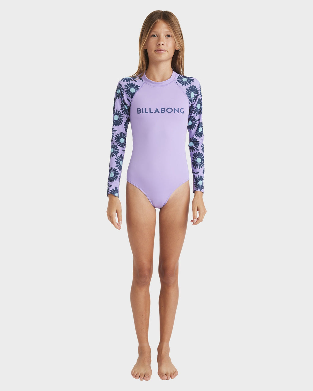 Girls 6-16 Fresh Daze Long Sleeve Rash Vest