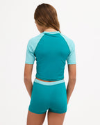 Girls 8-16 Billa Star Rash Vest Set