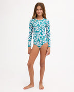 Girls 8-16 Coconut Rush Long Sleeve Rash Vest