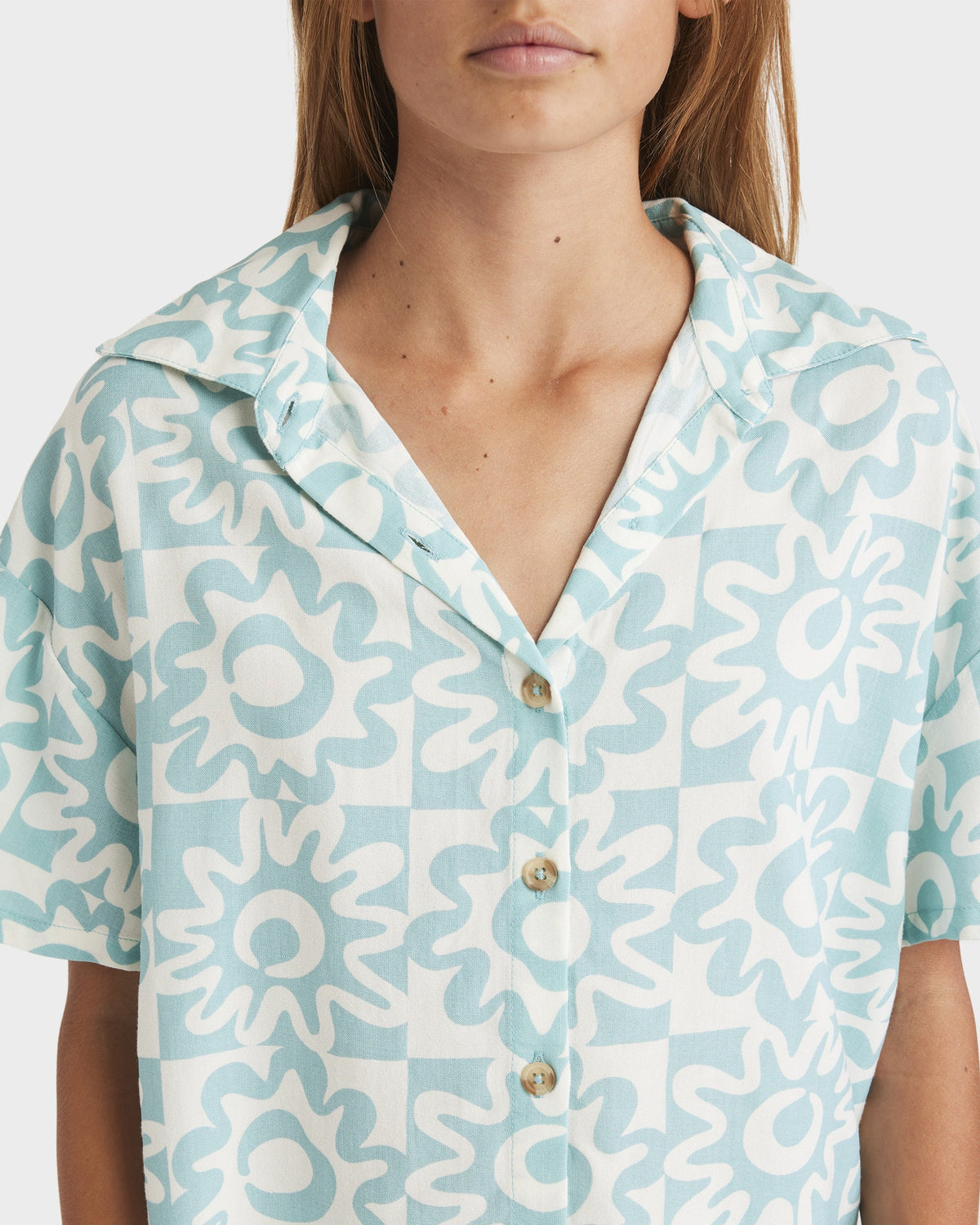 Girls 8-16 Lost On You Short Sleeve Shirt
