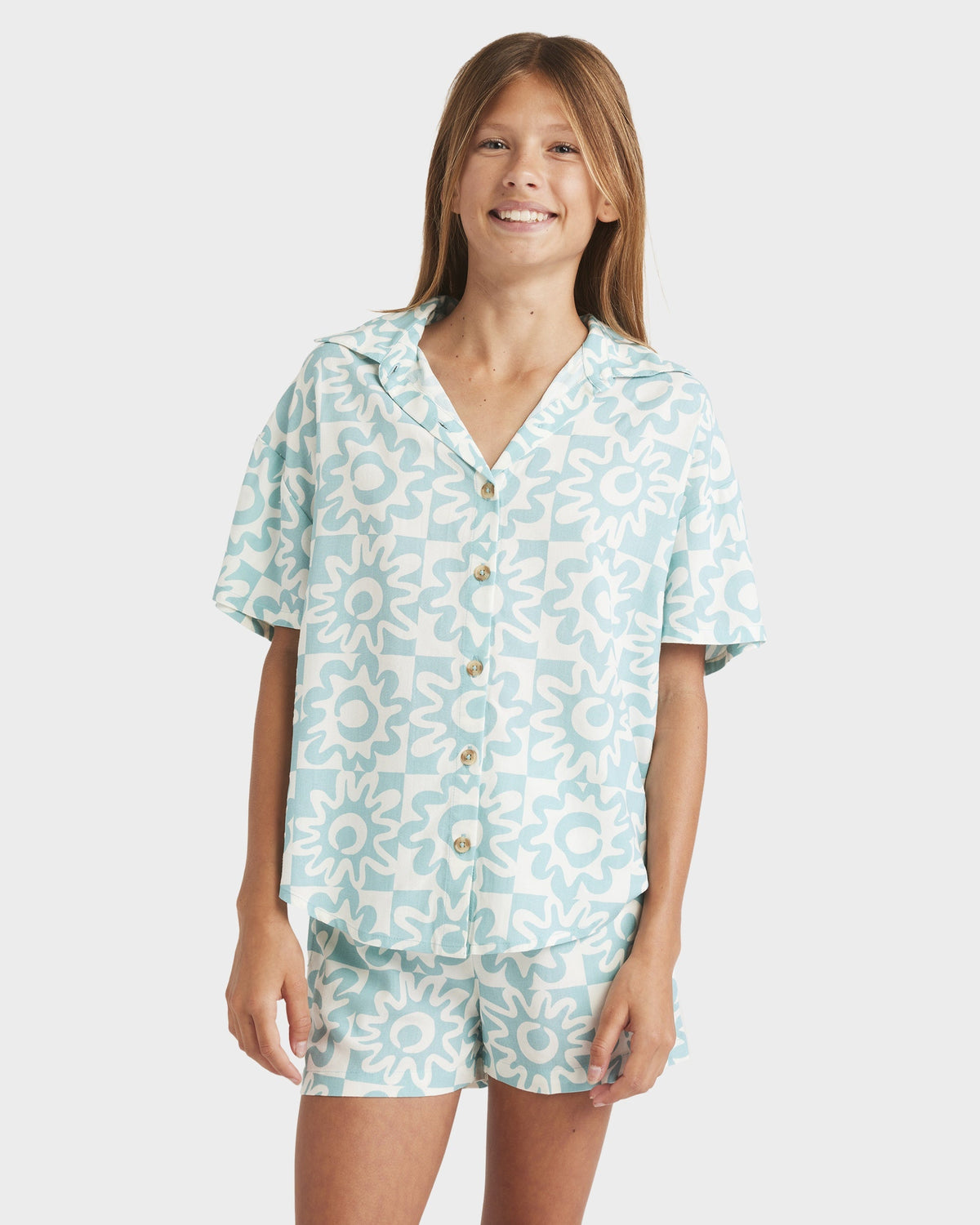 Girls 8-16 Lost On You Short Sleeve Shirt