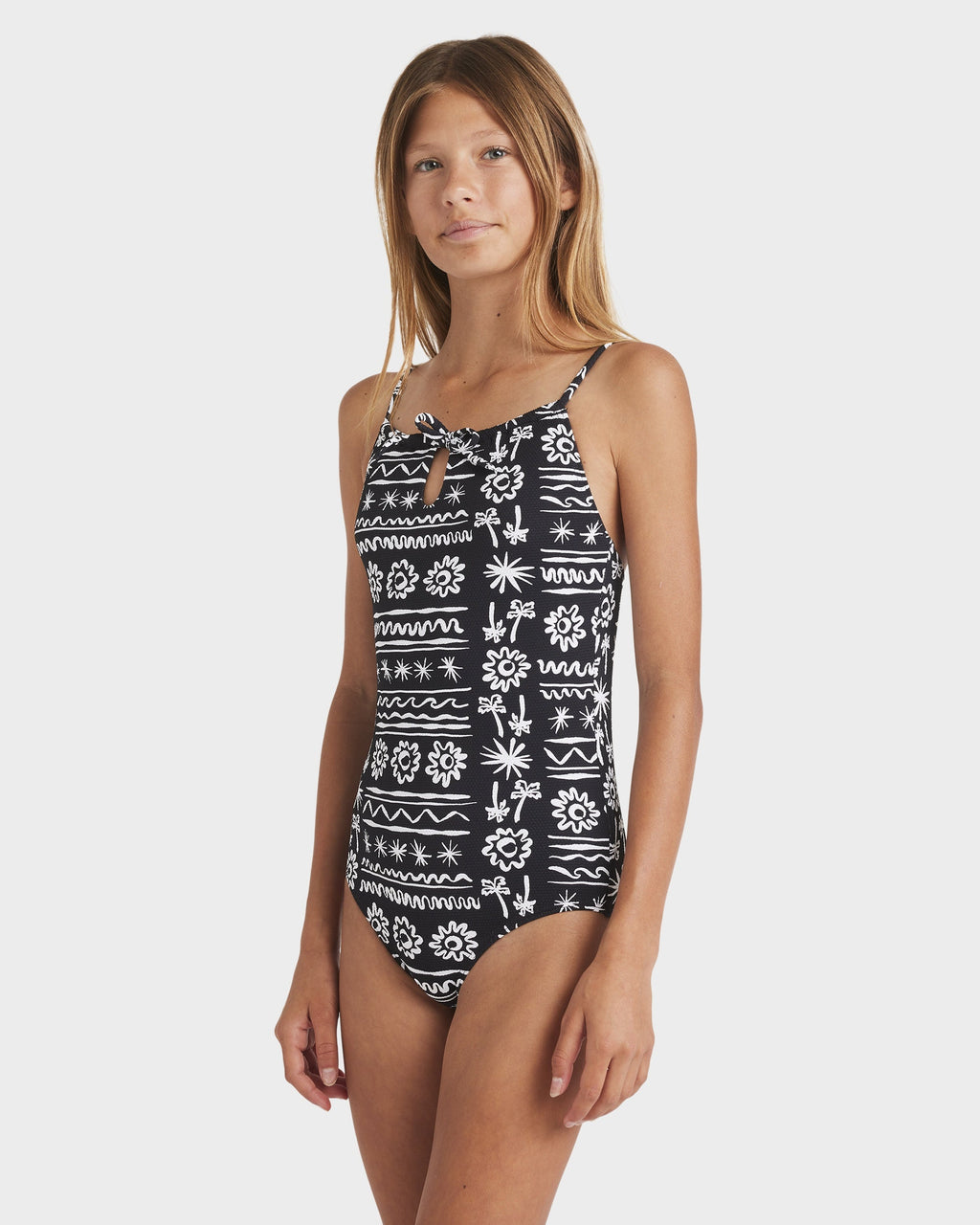 Girls 6-14 Lost On You One Piece Swimsuit