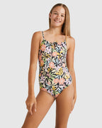Girls 6-14 Sweet Talkin One Piece Swimsuit