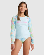 Girls 2-16 In Da Jungle Rash Vest