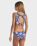 Girls 6-14 High Neck Two Piece