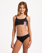Girls 8-16 Waterlily Trilet Bikini Set