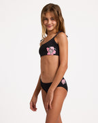 Girls 8-16 Waterlily Trilet Bikini Set
