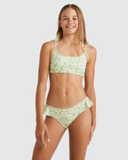 Girls 6-14 These Are The Daze Trilet Two Piece