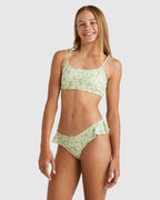 Girls 6-14 These Are The Daze Trilet Two Piece