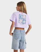 Girls 6-16 Mixing Vibes Crop T-Shirt
