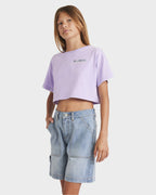 Girls 6-16 Mixing Vibes Crop T-Shirt