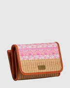 Womens La Plage Tri Fold Wallet