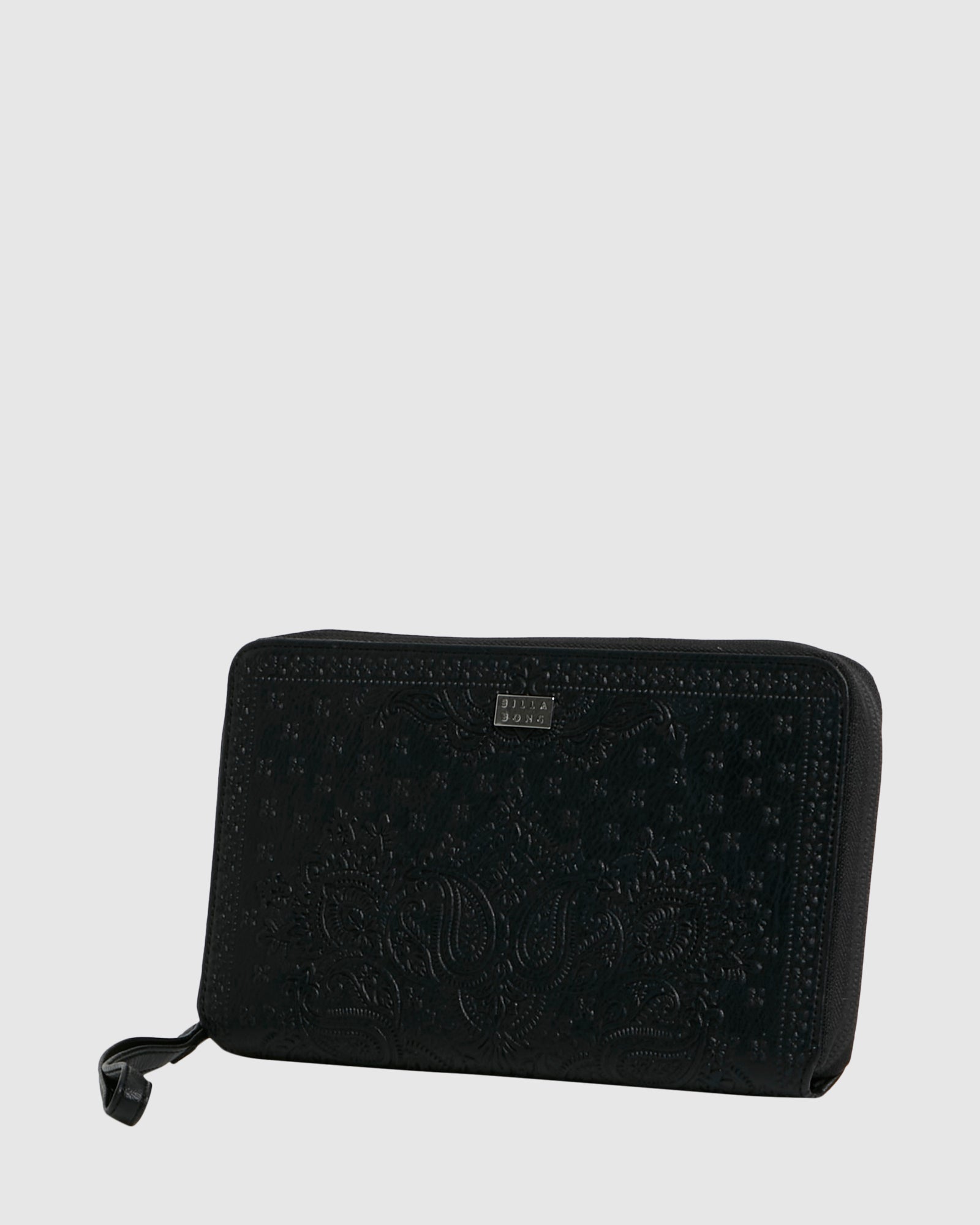 Womens Bandana Mandala Travel Leather Wallet