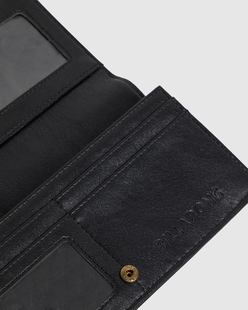 Womens Water Baby Beach Leather Wallet