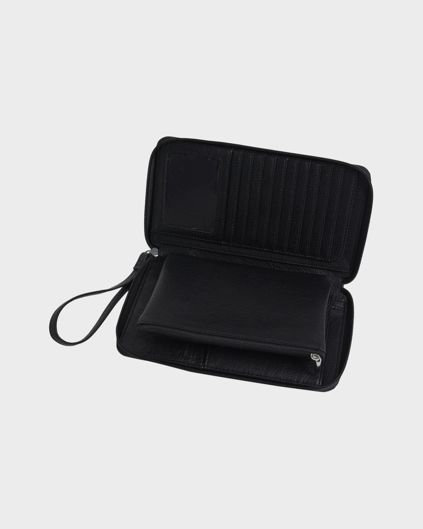 Womens Golden Hour Leather Wallet