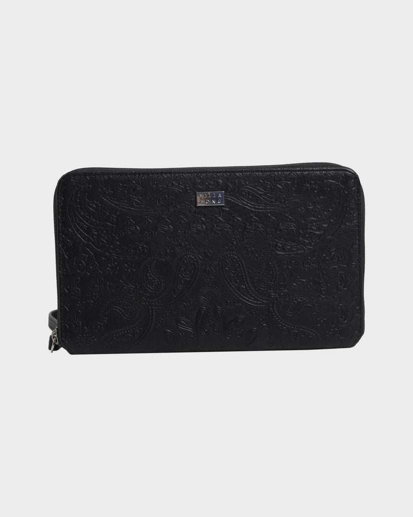 Womens Golden Hour Leather Wallet