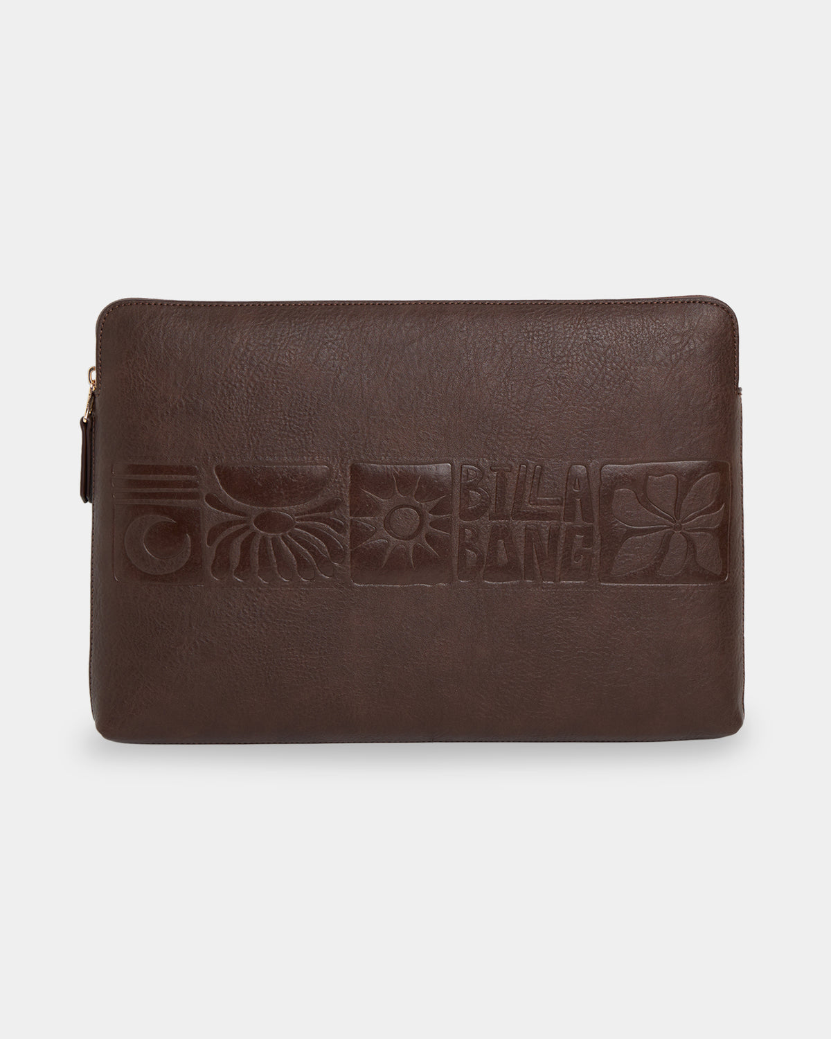 Womens Waves And Flowers Laptop Slip