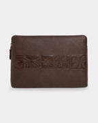 Womens Waves And Flowers Laptop Slip