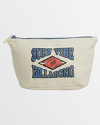 Womens Surf Vibe Bikini Case Canvas Bag