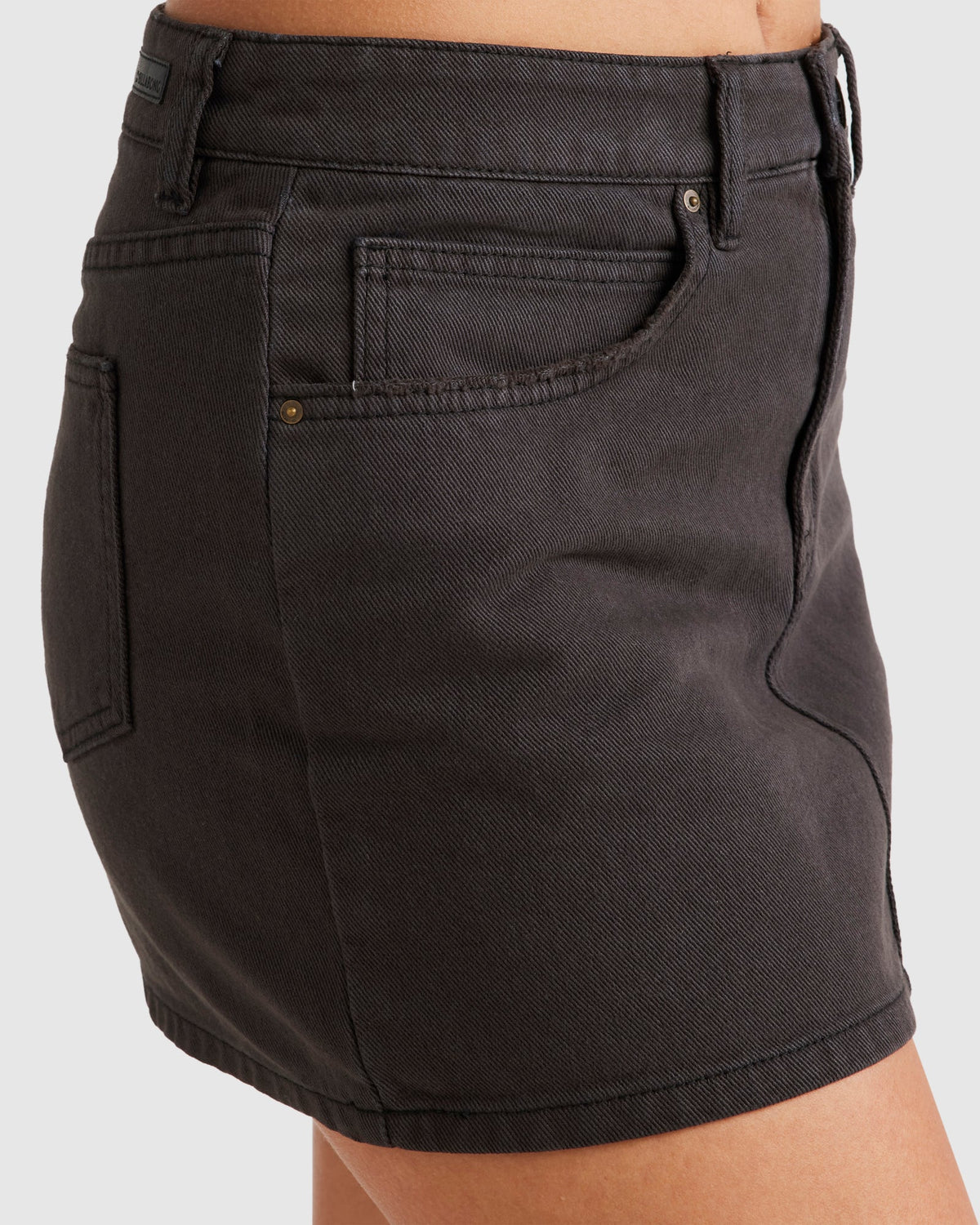 Womens Frankie Denim Mini Skirt
