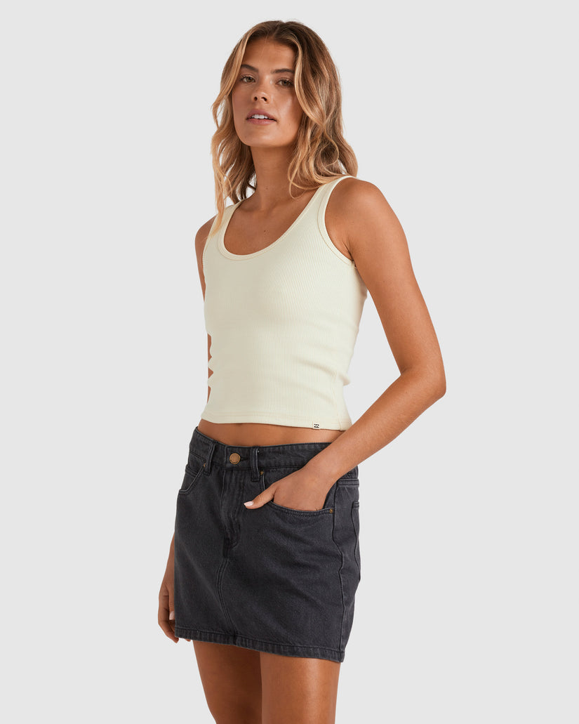 Womens Frankie Denim Mini Skirt