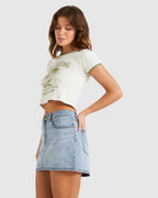 Womens Frankie Denim Mini Skirt