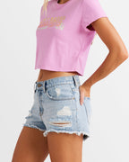Womens Drift Away Denim Shorts