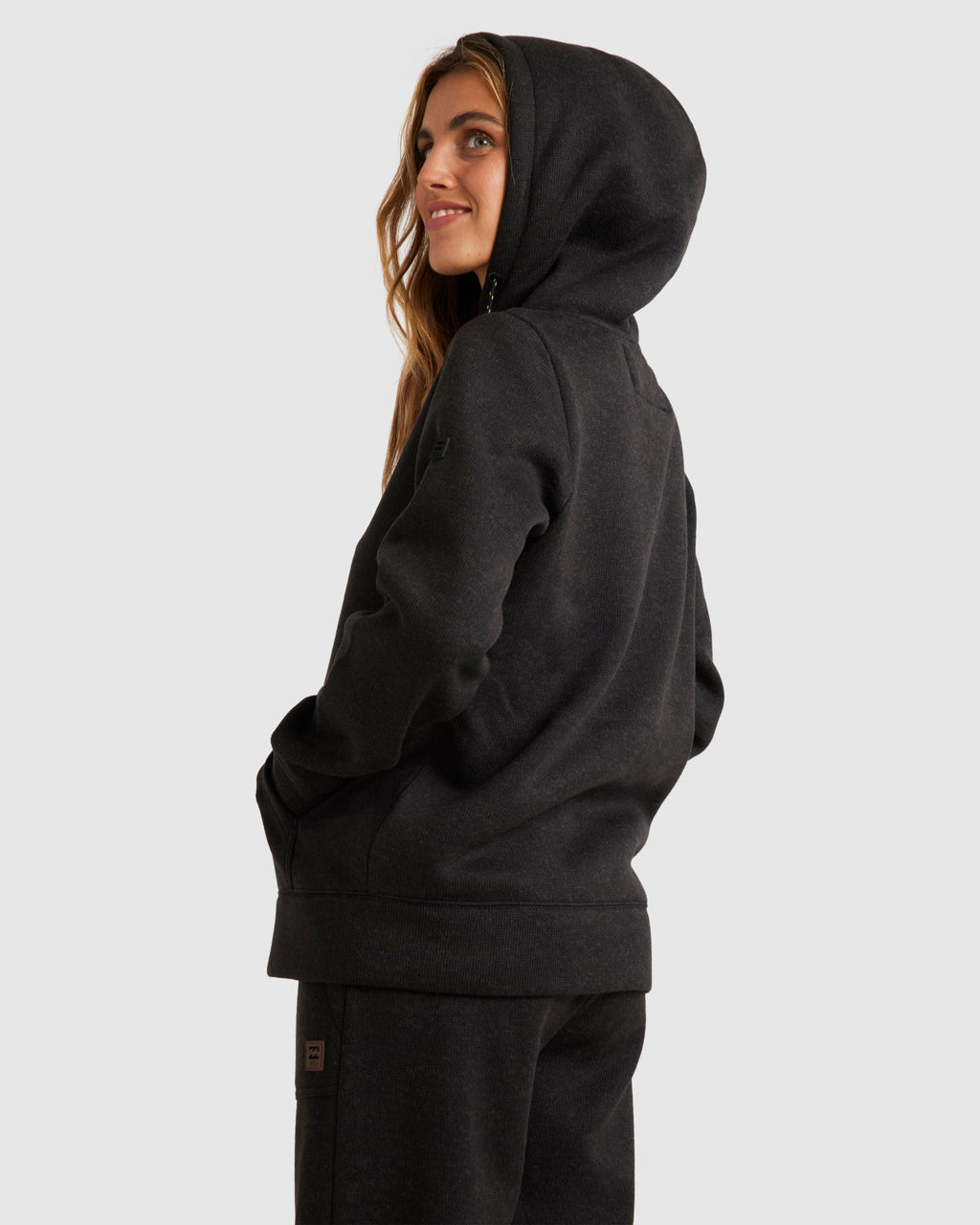WOMENS BOUNDARY ZIP UP HOODIE