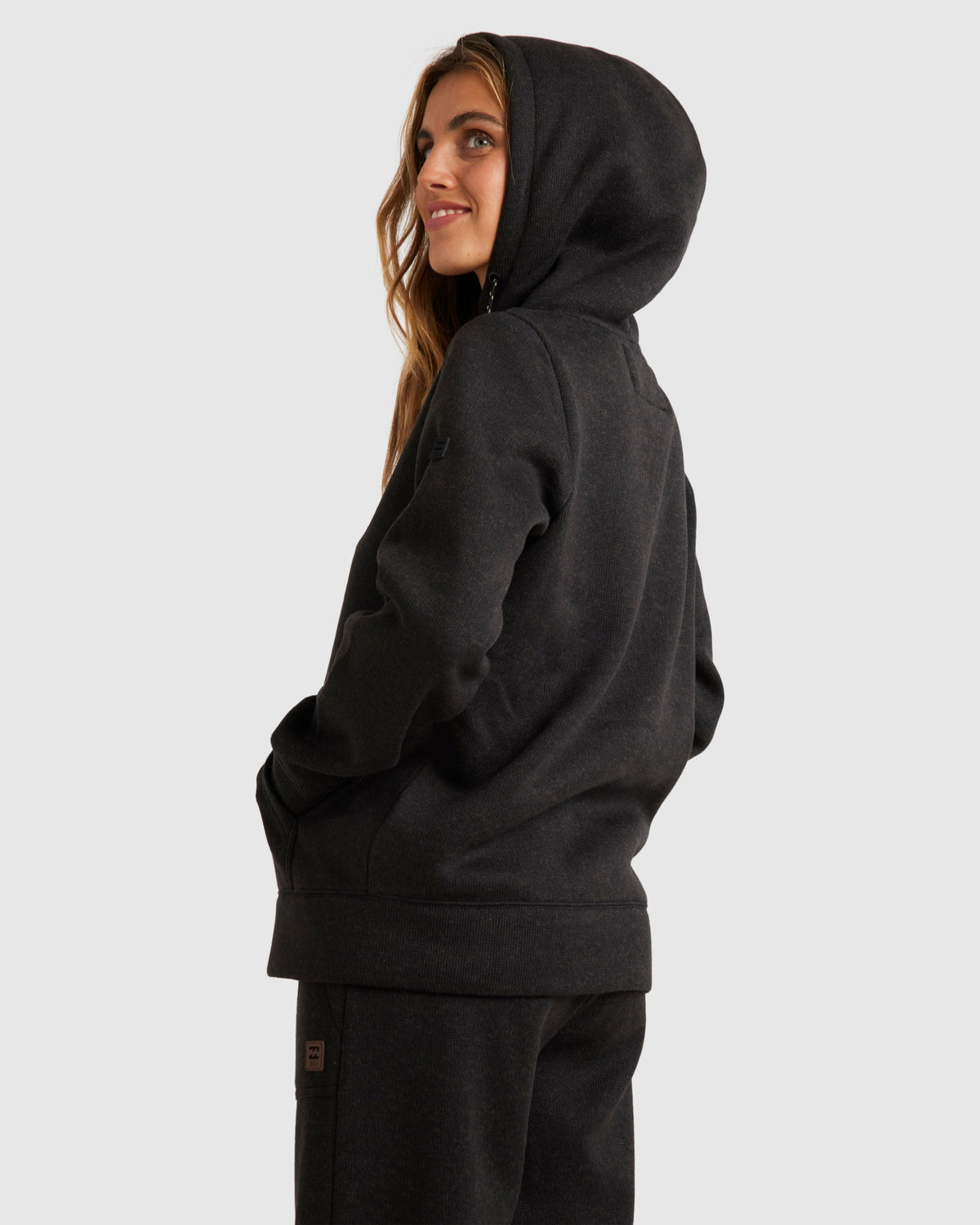 WOMENS BOUNDARY ZIP UP HOODIE