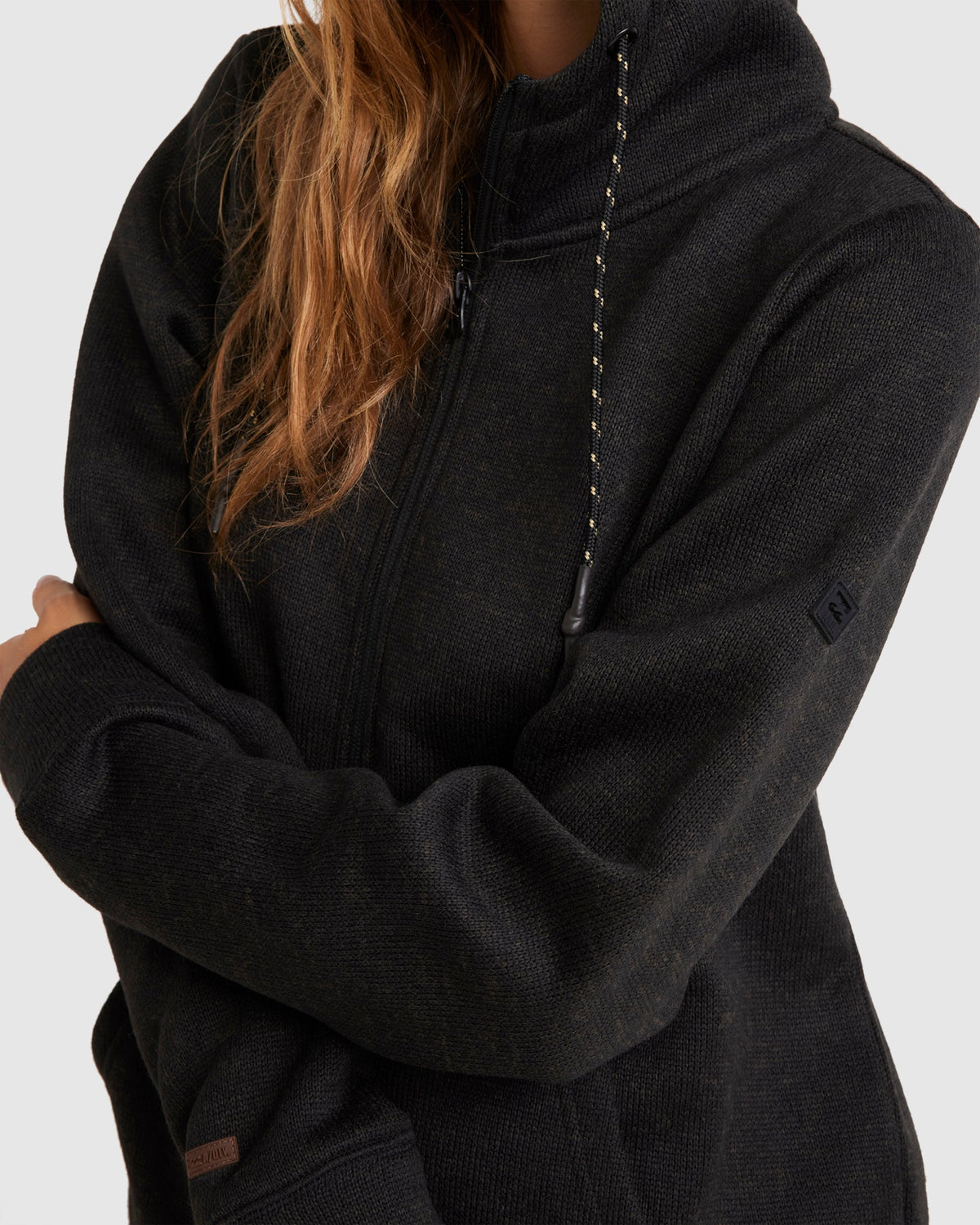 WOMENS BOUNDARY ZIP UP HOODIE