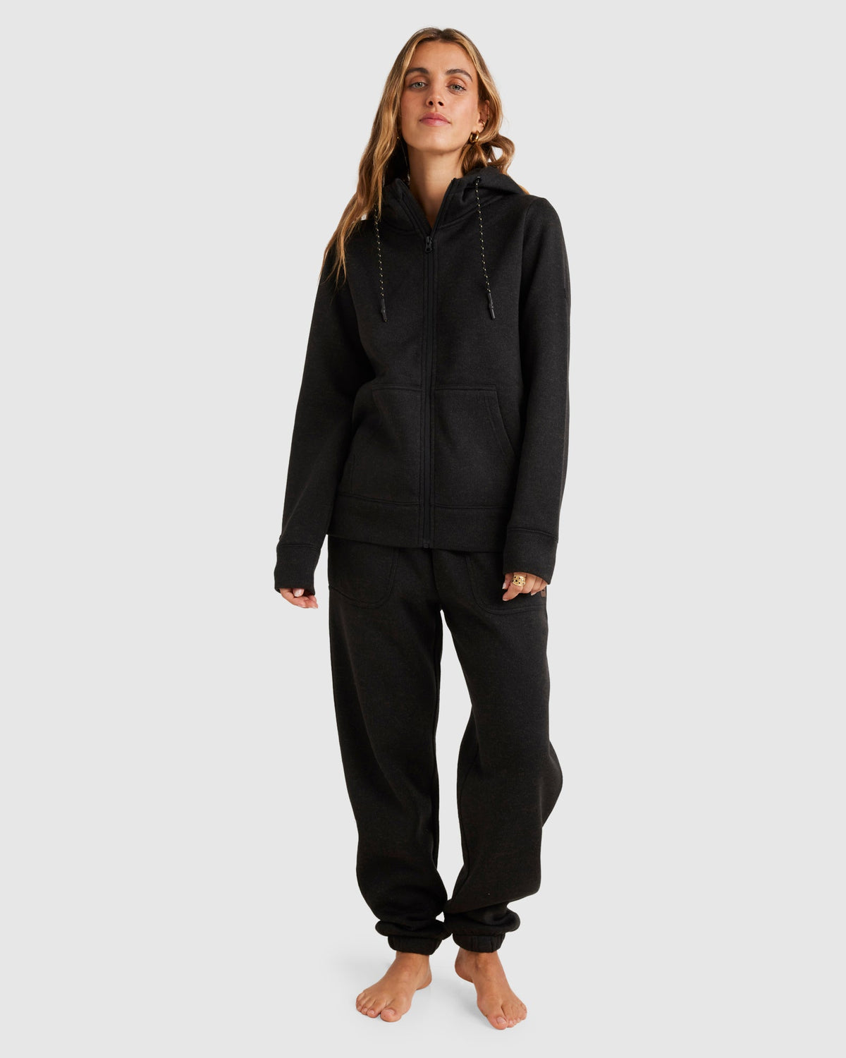 WOMENS BOUNDARY ZIP UP HOODIE
