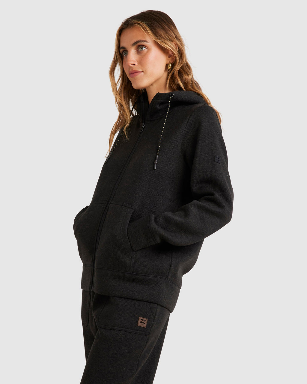 WOMENS BOUNDARY ZIP UP HOODIE