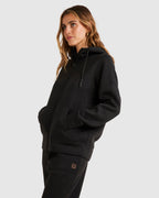 WOMENS BOUNDARY ZIP UP HOODIE