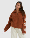 Womens Sun Fun Half Zip Fleece Jumper