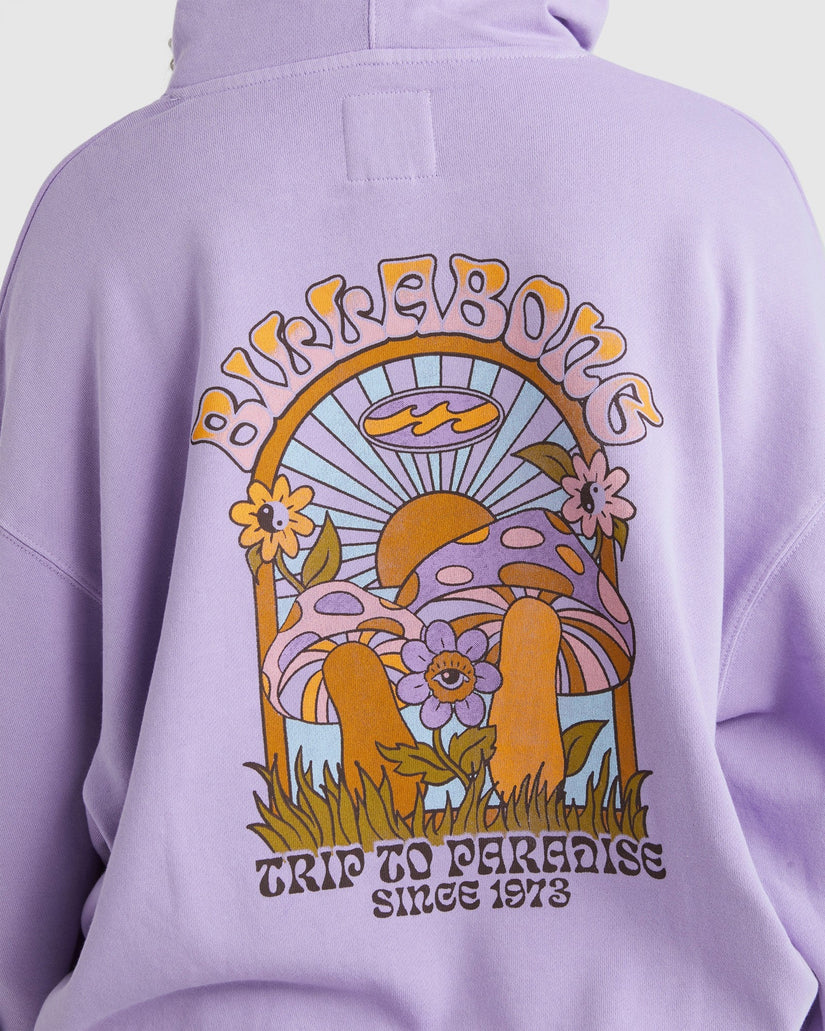 Womens Surf Trippin Rio Pullover Hoodie