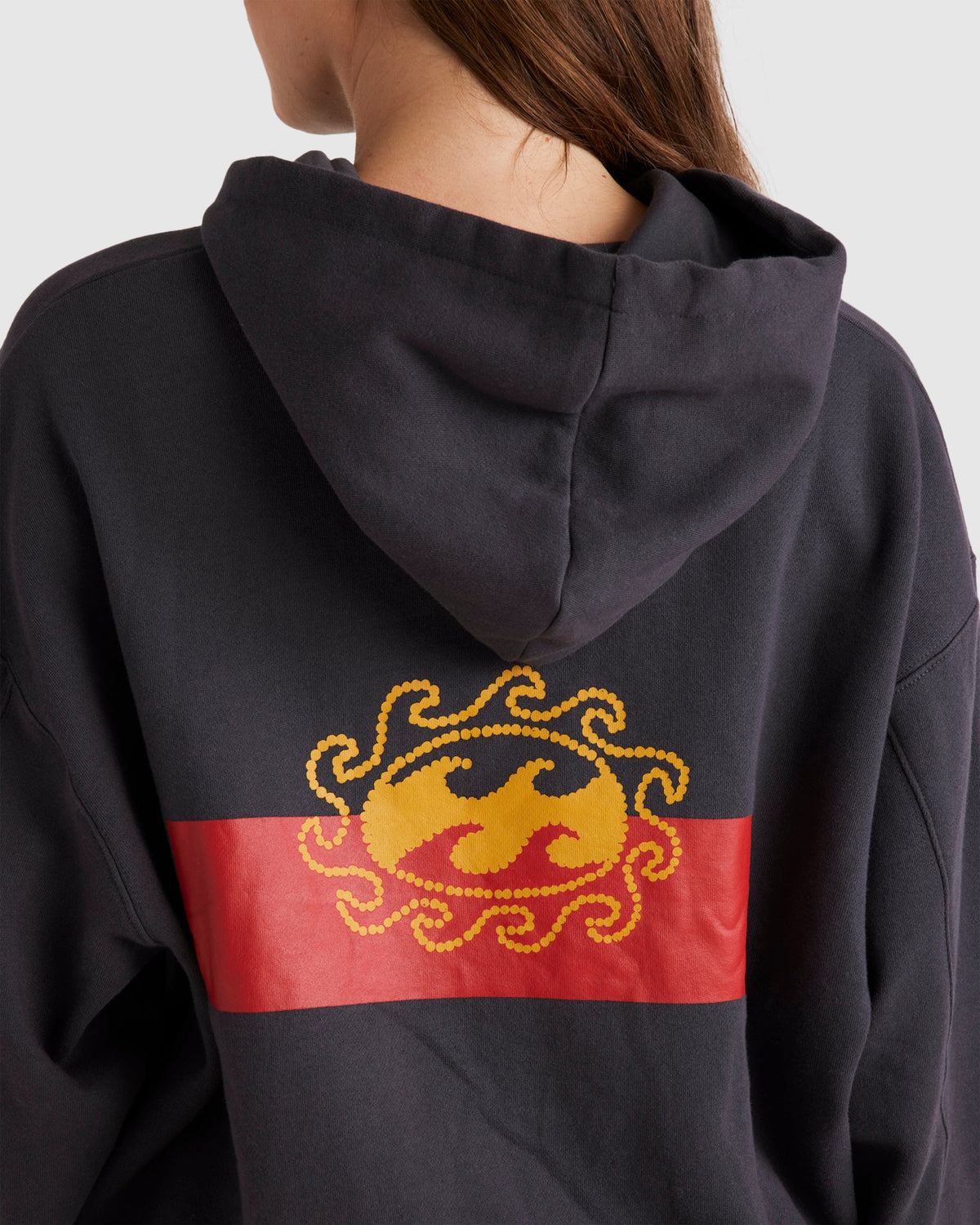 Womens Otis Arch Sun Kendall Pullover Hoodie