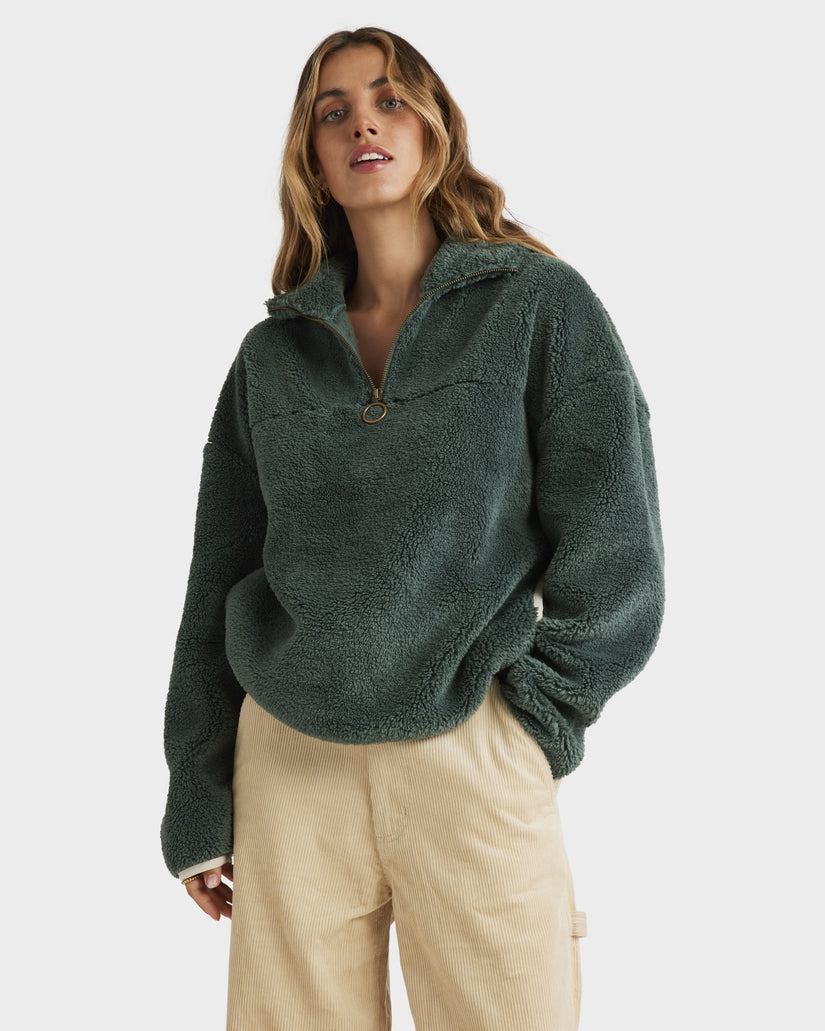Womens Old Days Half Crew Neck