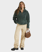 Womens Old Days Half Crew Neck
