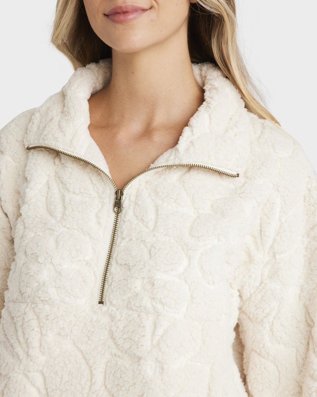 Womens Fireside Cozy Half Zip Hoodie