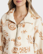 Womens Feeling Playful Half Zip Hoodie
