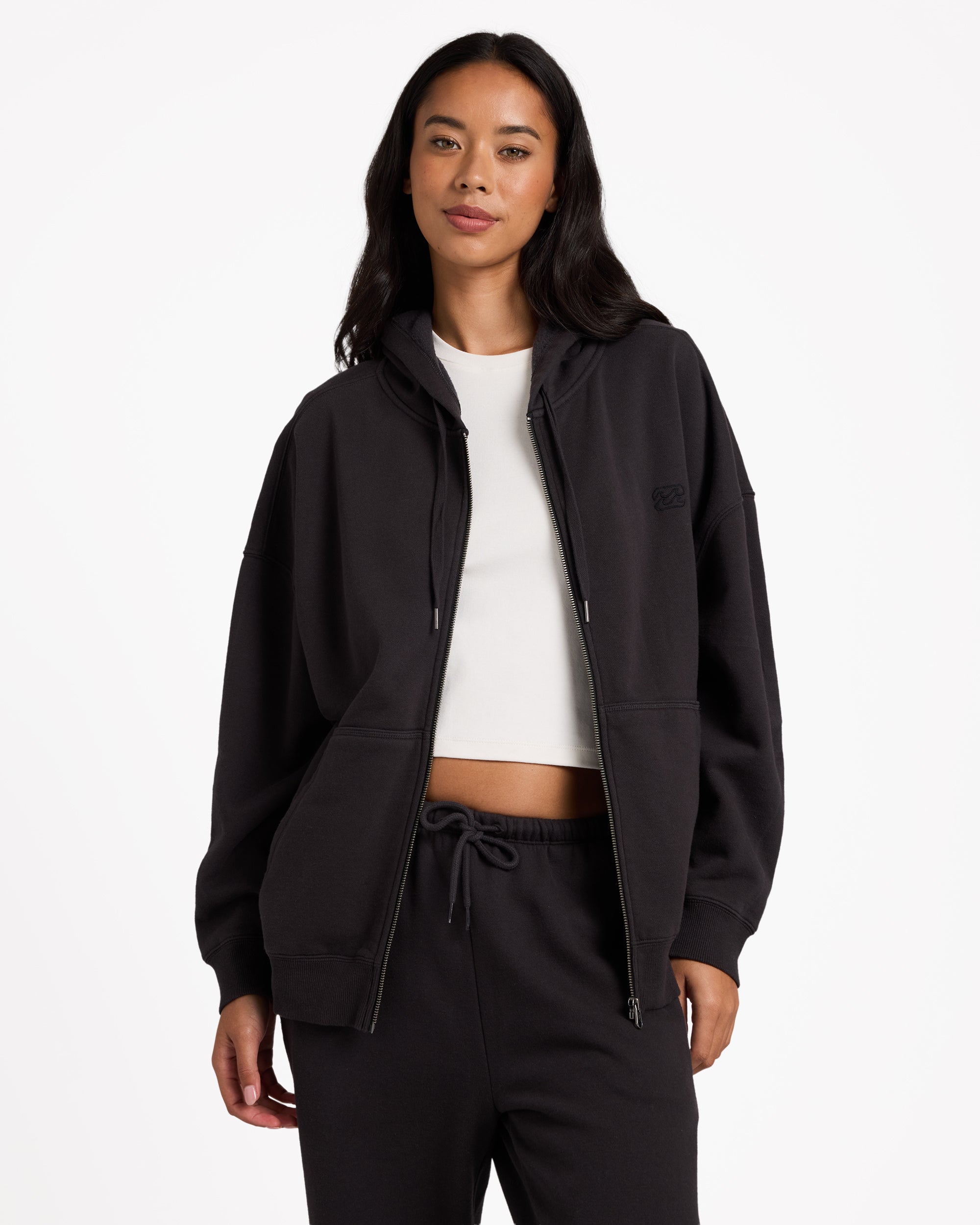 Buy Womens Wave Essentials Zip Up Hoodie by Billabong | Amazon Surf NZ