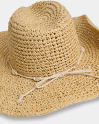 Womens Sahara Muse Straw Cowboy Hat