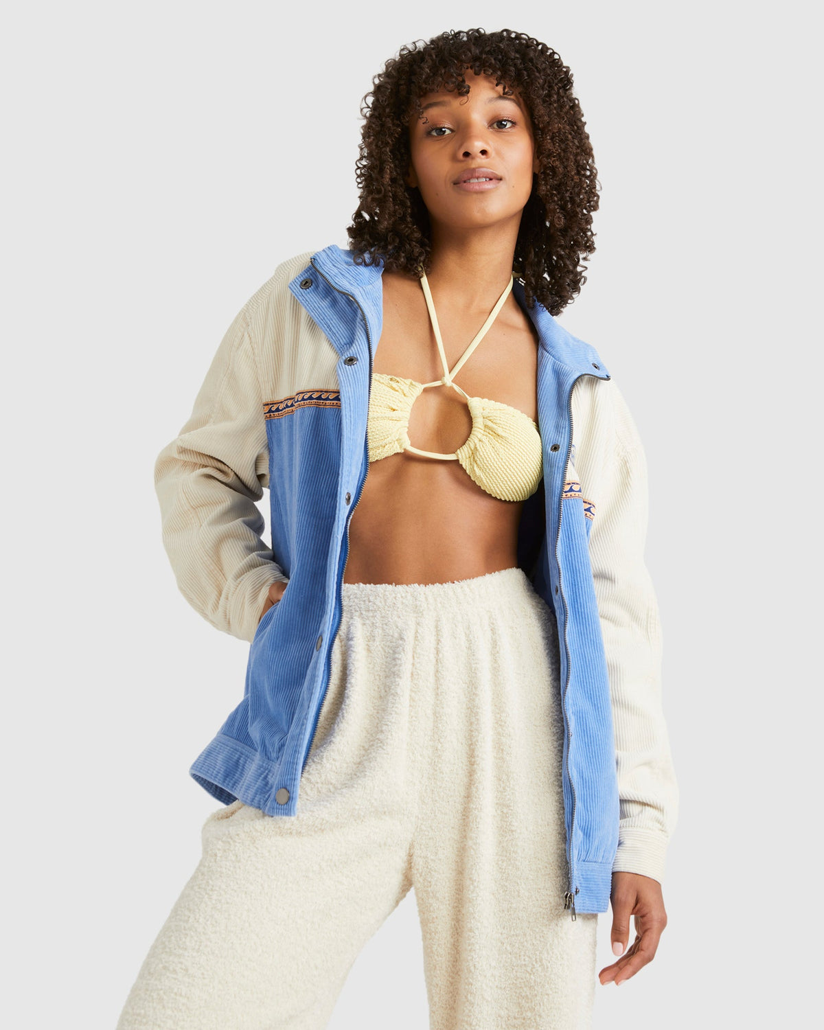 Womens Set The Wave Casual Jacket