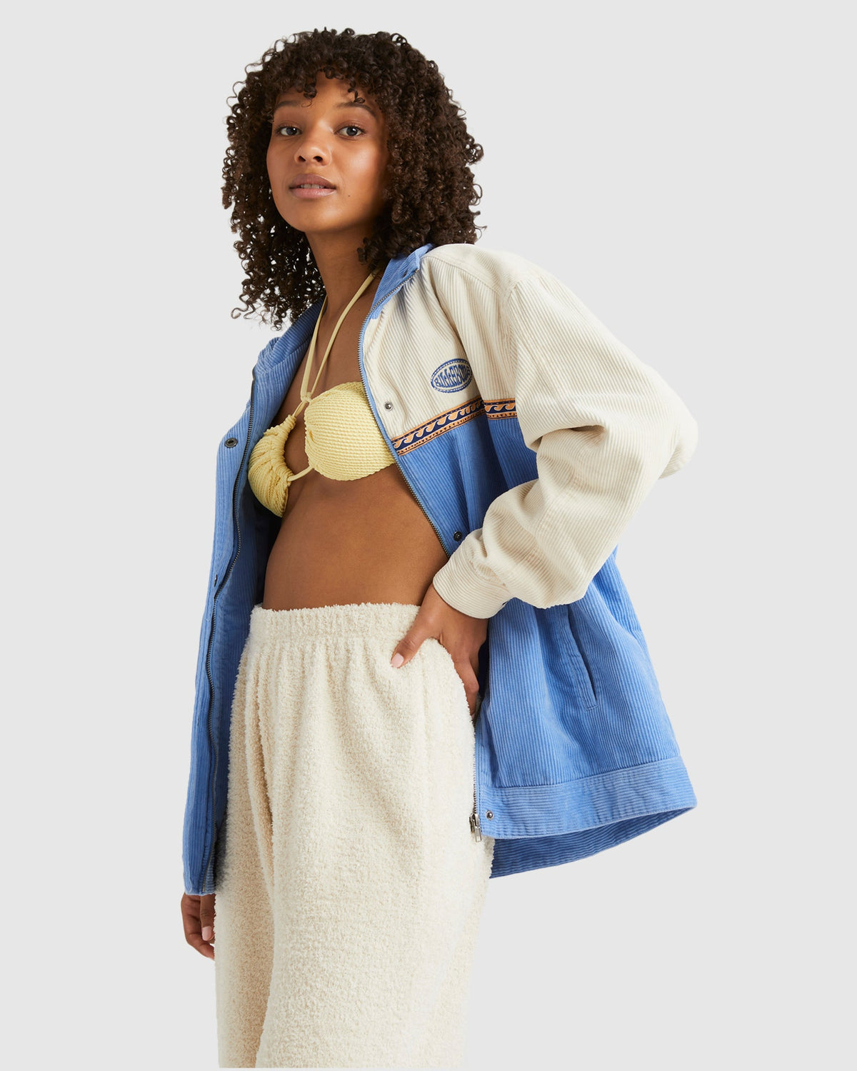 Womens Set The Wave Casual Jacket