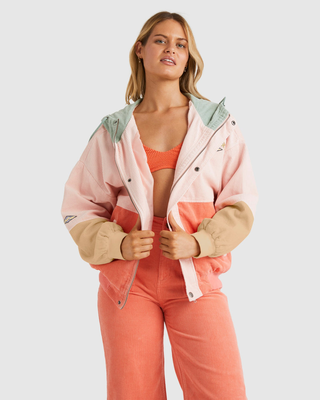 Womens Set The Tone Casual Jacket